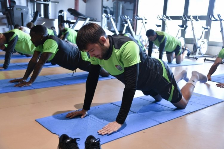 Bursaspor'da Boluspor ma&ccedil;ı hazırlığı