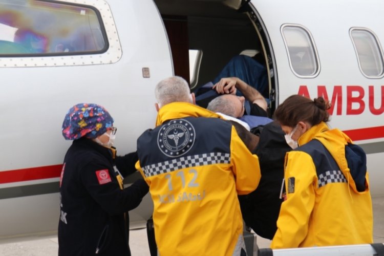 Almanya'da &ouml;l&uuml;me terk edilen T&uuml;rk hasta Malatya'ya getirildi