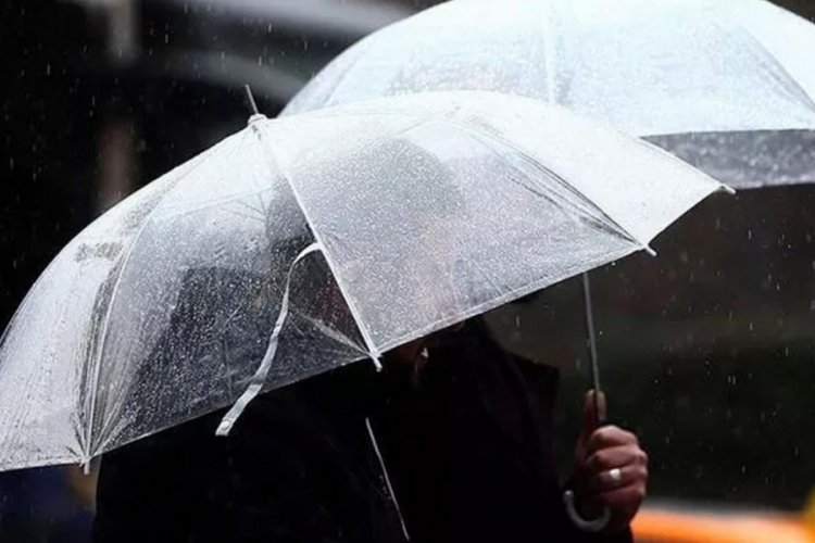 Meteoroloji'den Bursa i&ccedil;in yağış uyarısı