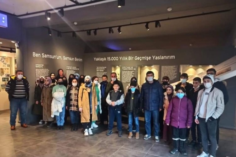 Sinop'ta derece alan &ouml;ğrencilere Samsun gezisi