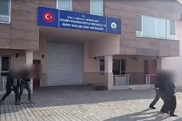 Van'da insan ka&ccedil;ak&ccedil;ılığından, 7 organizat&ouml;r tutuklandı