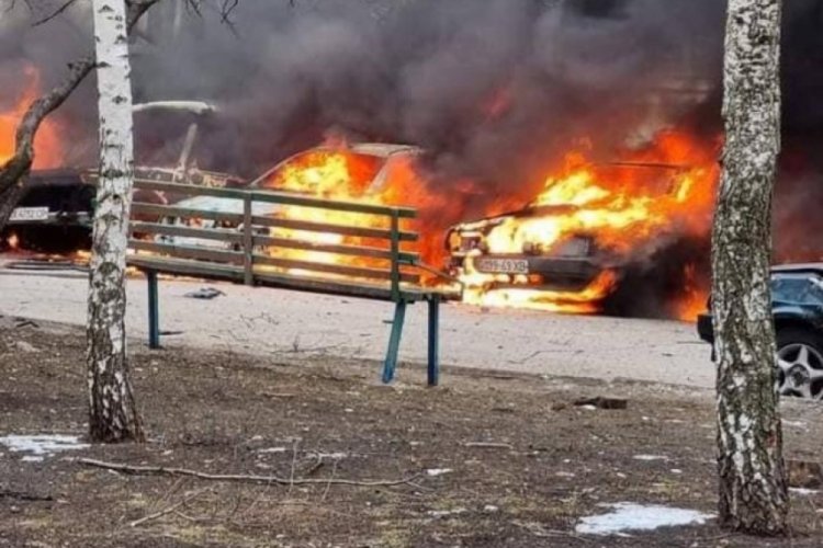 Rus ordusu Kharkiv'e misket bombalı saldırı ger&ccedil;ekleştirdi