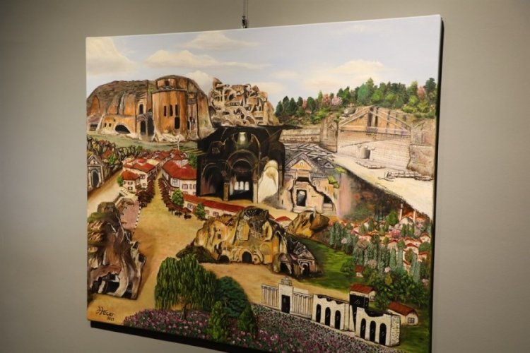 'Yetimler İftarı' Resim Sergisi g&ouml;r&uuml;c&uuml;ye &ccedil;ıktı