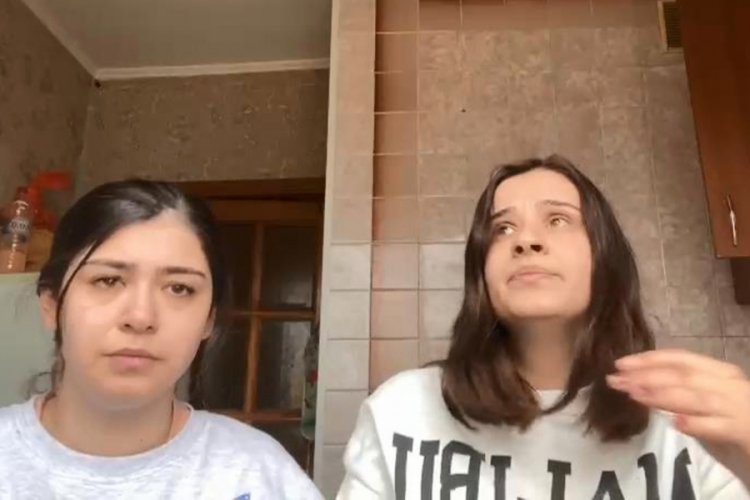 Ukrayna'da arkadaşıyla mahsur kalan T&uuml;rk &ouml;ğrenci, yaşananları anlattı