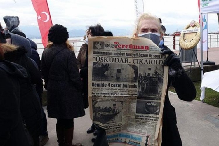'&Uuml;sk&uuml;dar Vapuru' faciasında hayatını kaybeden 392 kişi anıldı