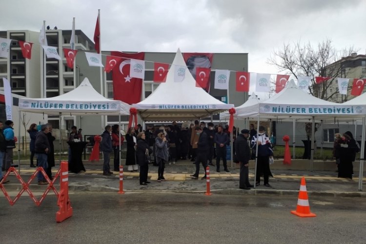 Bursa Nil&uuml;fer'de bir hizmet binası daha hizmete a&ccedil;ıldı