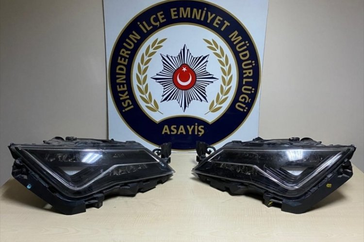 Otomobil farı fareleri yakalandı