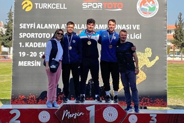 Bursalı atlet g&ouml;ğ&uuml;s kabartmaya devam ediyor