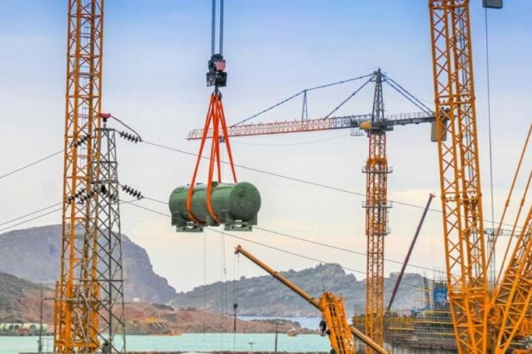 Akkuyu NGS'de, ana ekipmanın montajı yapıldı