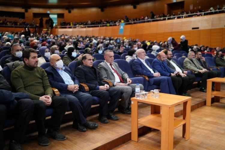 Bursa'da 'İnsanlığın Miracı Kud&uuml;s' programı d&uuml;zenlendi