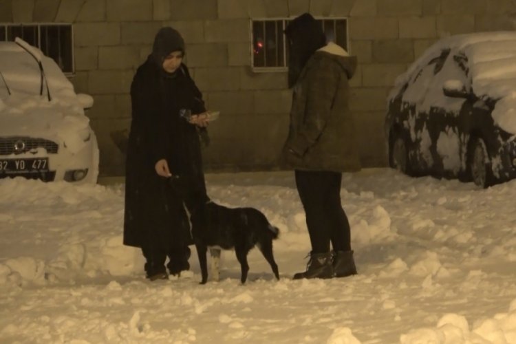 Isparta'da yoğun kar yağışı hayatı fel&ccedil; etti