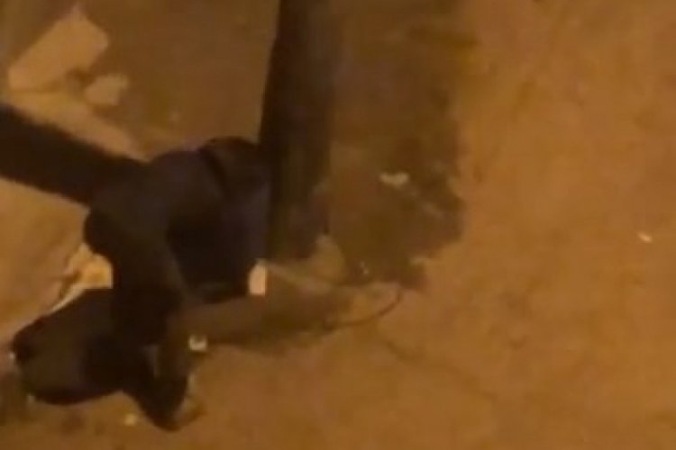 Bursa'daki hırsız, &ccedil;&ouml;p kovası i&ccedil;in uzun uğraş verdi!
