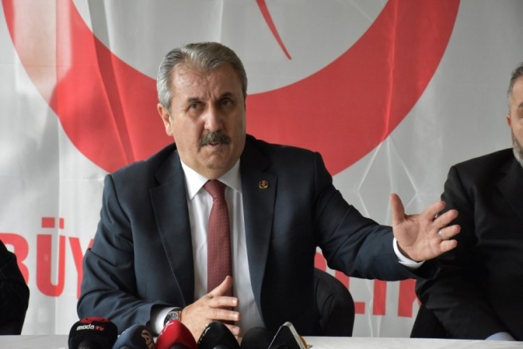 Mustafa Destici: T&uuml;rkiye'nin Montr&ouml;'y&uuml; delerek lehine kararlar vermesini istiyor