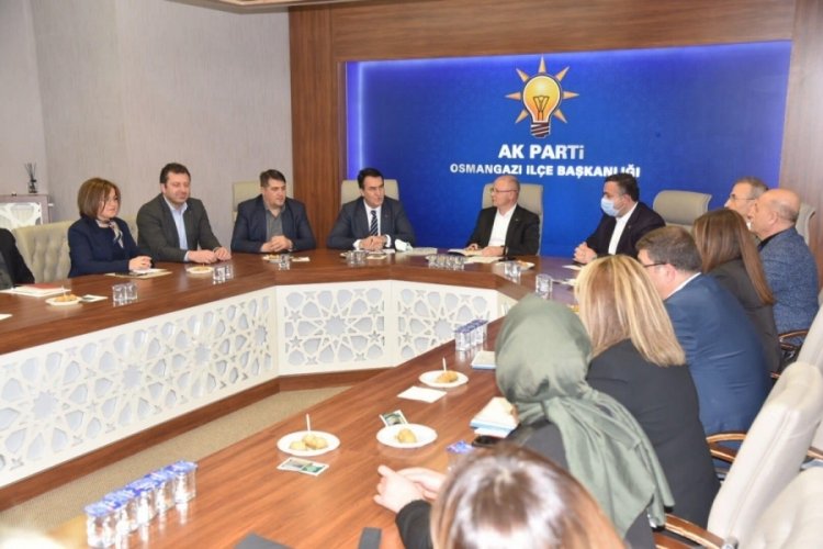 Bursa'da Osmangazi i&ccedil;in &ccedil;alışmalar masaya yatırıldı