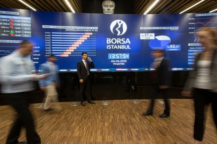 Borsa g&uuml;n&uuml; y&uuml;kselişle kapattı