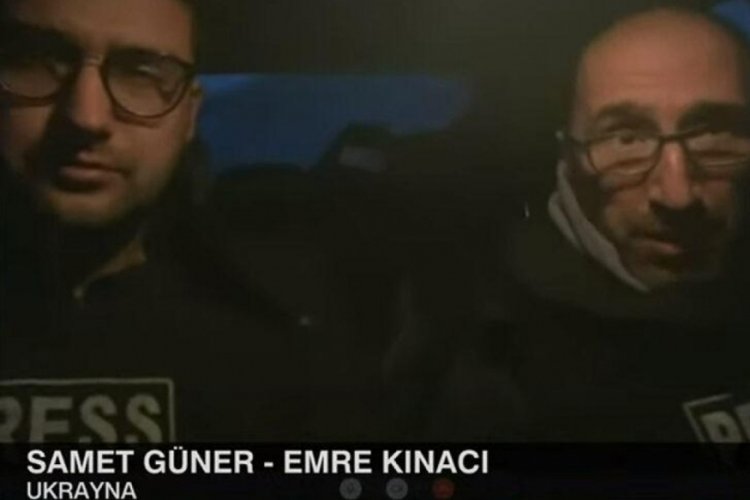 CNN T&uuml;rk ekibi Ukrayna'da &ouml;l&uuml;mden d&ouml;nd&uuml;!