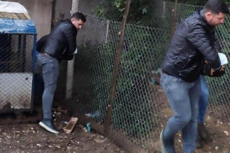 Antalya'da aranan ş&uuml;phelinin bulunduğu yer şaşırttı
