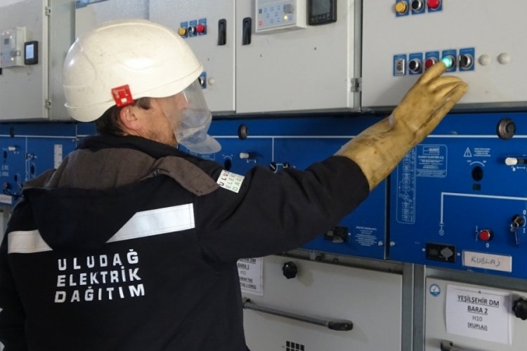 Bursa'da 13 bin 750 kilometrelik enerji bakımı yapıldı
