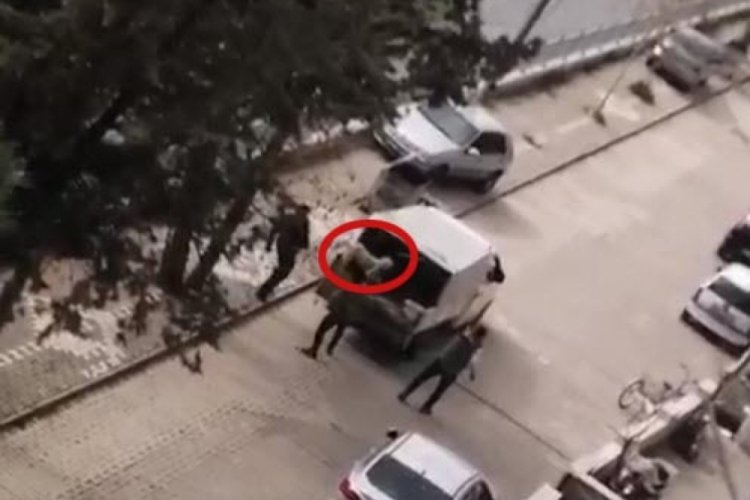 Manisa'da sokak k&ouml;peğinine işkence!