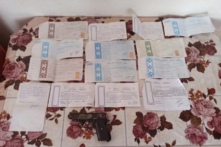 Ankara'da 'tefeci' operasyonunda 2 kişiye g&ouml;zaltı
