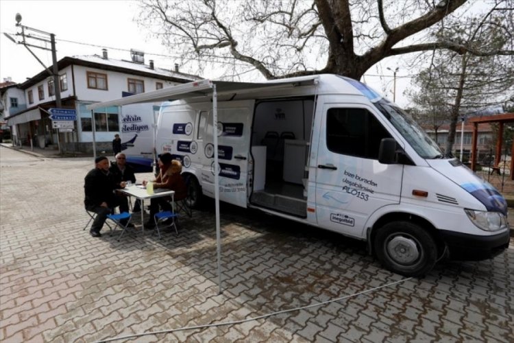 Bursa İneg&ouml;l'de hizmet vatandaşın ayağına gidiyor