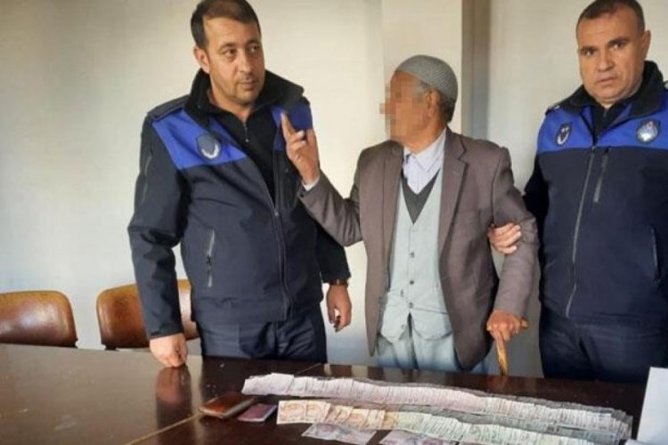 Adıyaman'da dilencinin &uuml;zerinden y&uuml;kl&uuml; miktarda para &ccedil;ıktı
