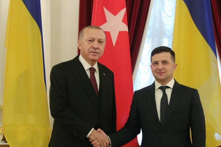 Erdoğan ile Zelenski arasında kritik g&ouml;r&uuml;şme