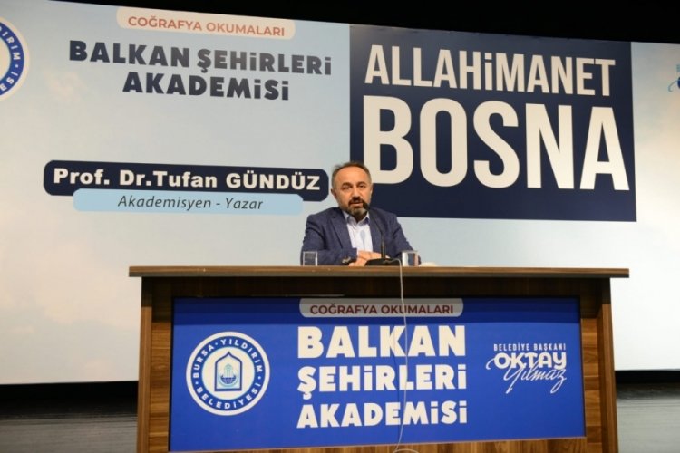 Bursa Yıldırım'da 'Bosna' konuşuldu