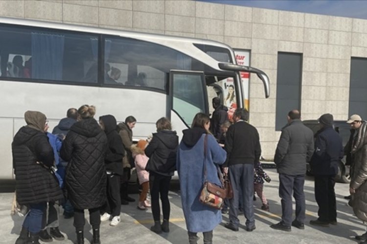Ukrayna'dan 273 T&uuml;rk vatandaşı daha yola &ccedil;ıktı