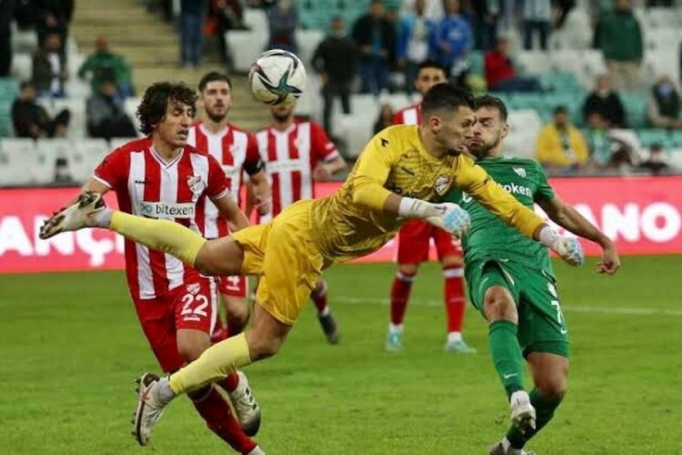 Bursaspor deplasmanda berabere kaldı