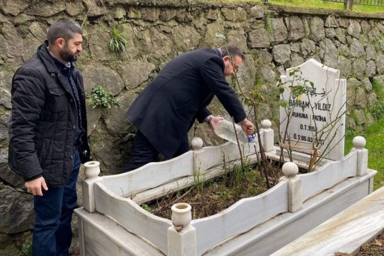 AK Parti Osmangazi İl&ccedil;e Başkanı C&ouml;mez başkanı unutmadı
