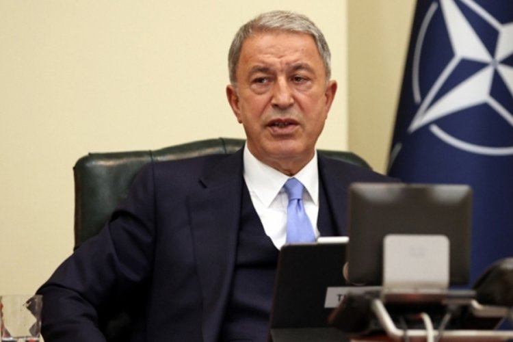 Bakan Akar, Ukraynalı mevkidaşı Reznikov ile g&ouml;r&uuml;şt&uuml;