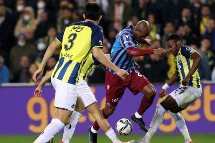Fenerbah&ccedil;e - Trabzonspor ma&ccedil;ında puanlar paylaşıldı