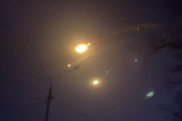 Ukrayna'da Rus savaş u&ccedil;ağı d&uuml;ş&uuml;r&uuml;ld&uuml;