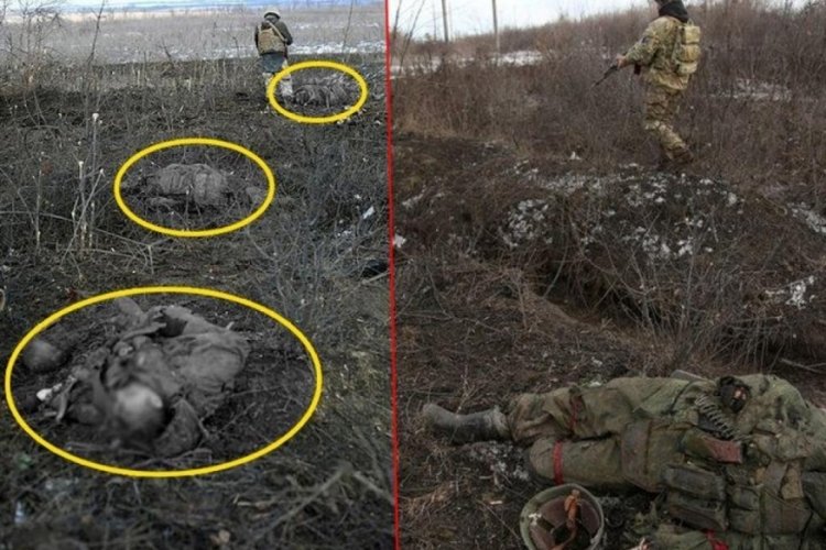 Rus askerlerinin fotoğraflarını paylaştılar!