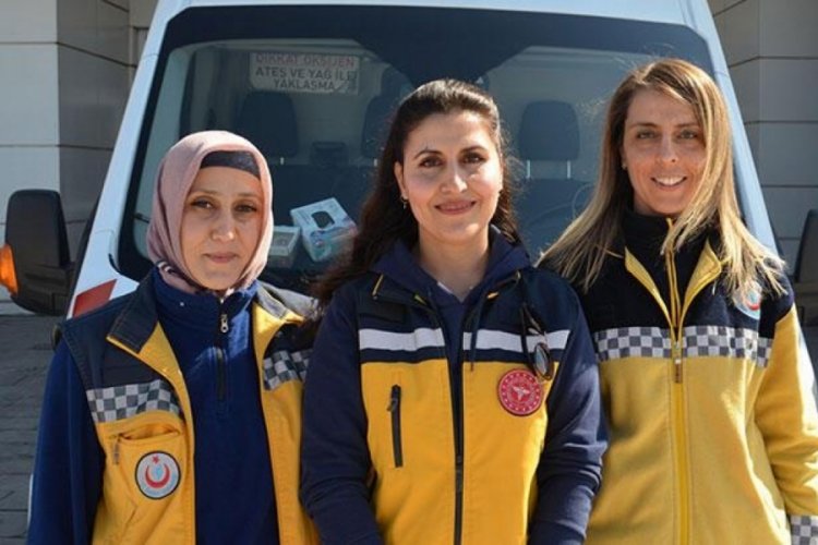 Hayat kurtaran kadın timi