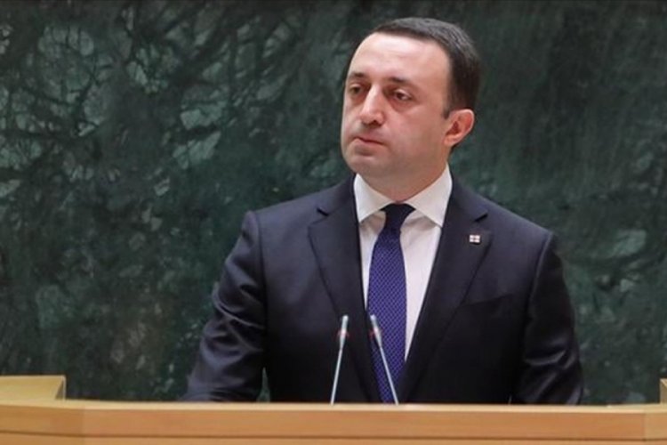 Garibaşvili: Ukrayna'da yaşananlar kabul edilemez