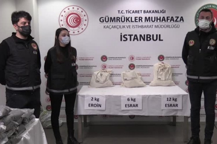 Sabiha G&ouml;k&ccedil;en'de 200 kilo uyuşturucuyla yakalandı