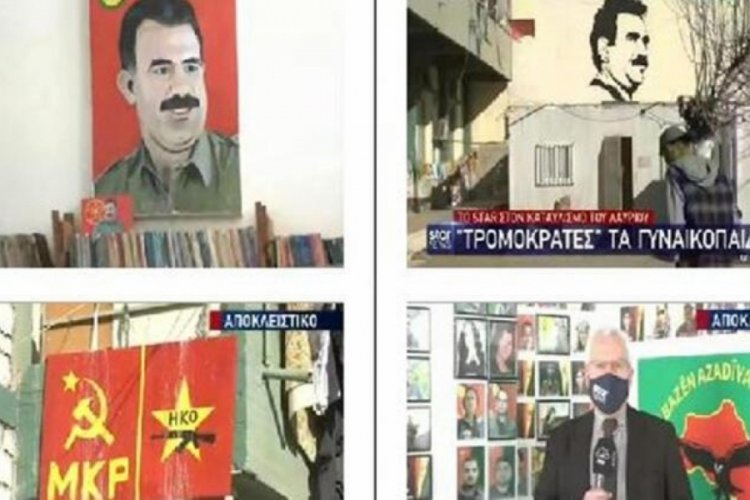 Lavrion Kampında PKK faaliyetleri
