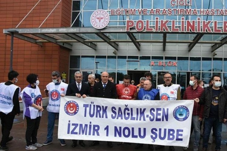 Hasta yakınları 9 g&uuml;venlik g&ouml;revlisi darbetti