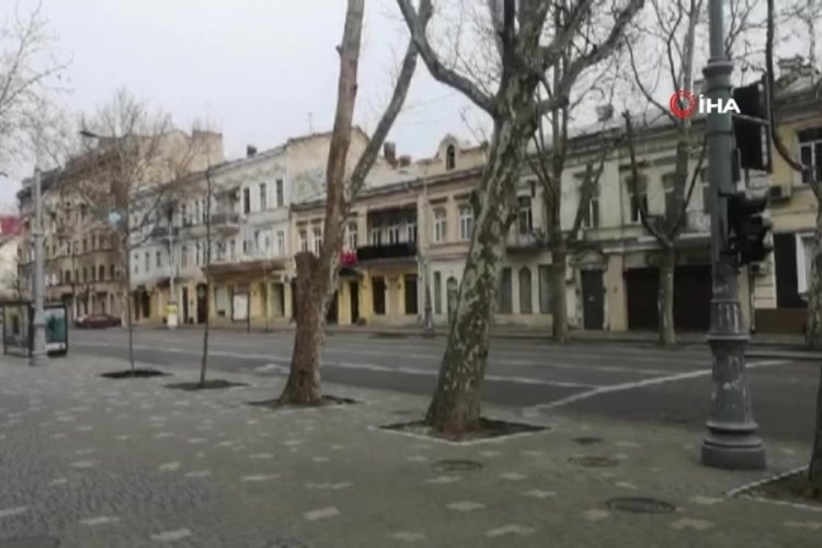 Odessa'da yeniden siren sesleri duyuldu