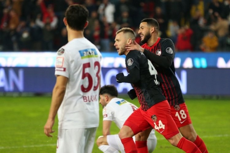 Gaziantep FK 1 puanı Maxim'le kurtardı