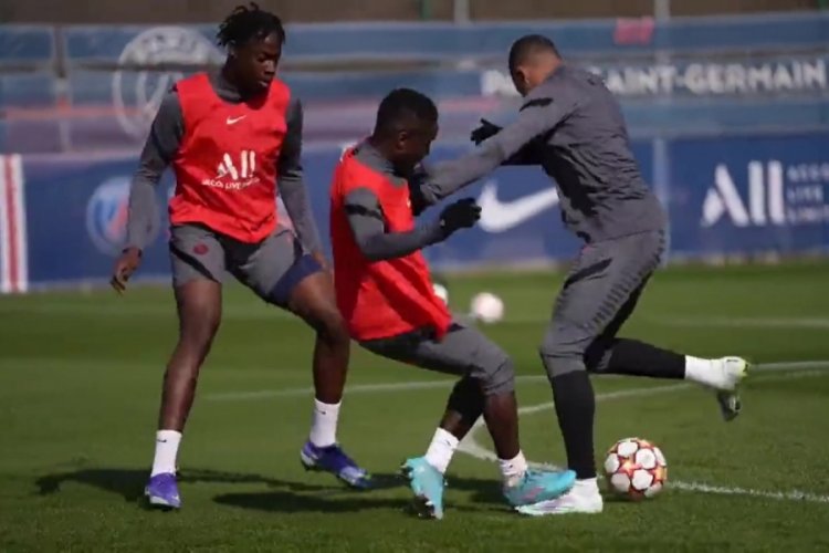 Kylian Mbappe, antrenmanda sakatlandı