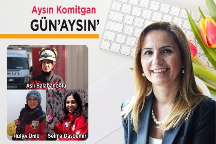 G&uuml;n'Aysın' (Arama Kurtarma Derneği AKUT Kadınları)