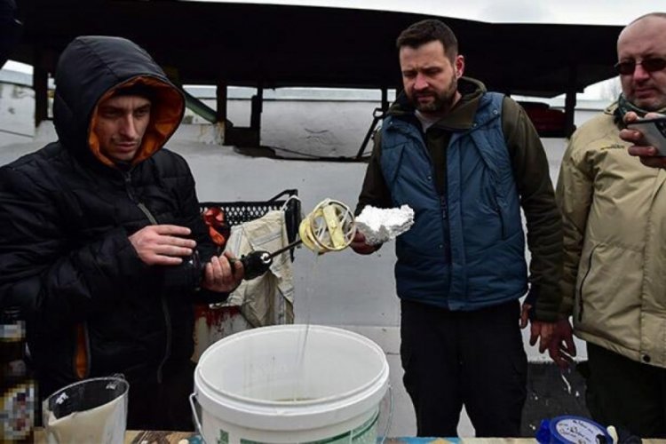 Lviv'de sivillere molotof yapımı &ouml;ğretiliyor