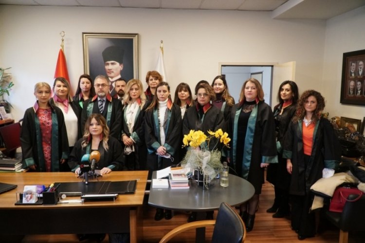 Bursa Barosu kadının m&uuml;cadelesine dikkat &ccedil;ekti