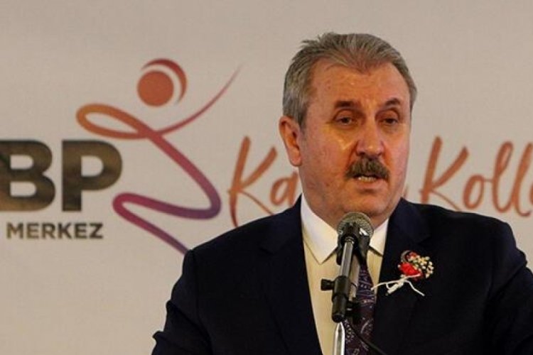 Mustafa Destici: kadına y&ouml;nelik şiddeti lanetliyorum