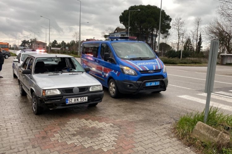 Samsun'da otomobilin &ccedil;arptığı yaya hayatını kaybetti