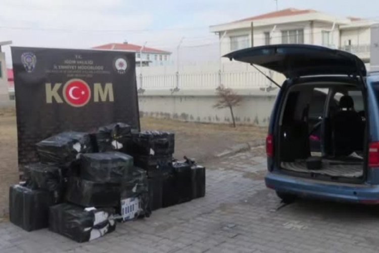 Tam 15 bin paket ka&ccedil;ak sigarayla yakalandı!