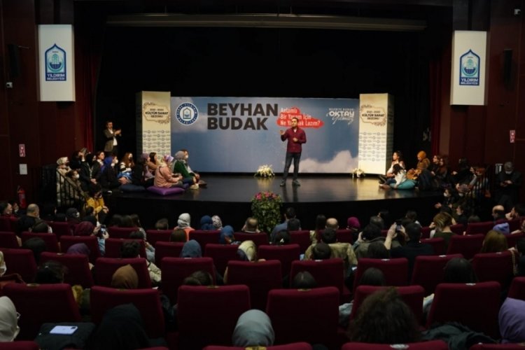 Bursa'da Yıldırımlılar Beyhan Budak'la buluştu